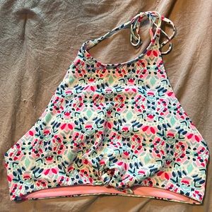 Colorful Aerie bikini top